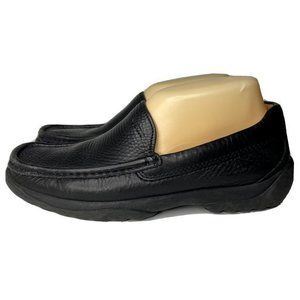 Geox Respira Women's Patent Black Comfort Slip On Shoe  Size 8